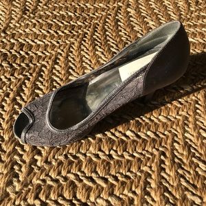 Style & Co Shoes - Grey lace heels Style & Co Shoes - Grey lace heels